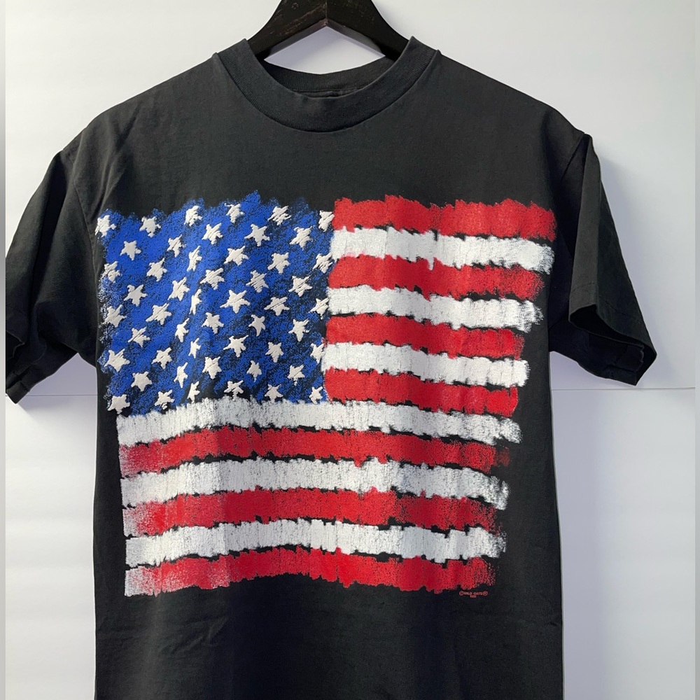 Vintage Wild Oats American FlagT-Shirt